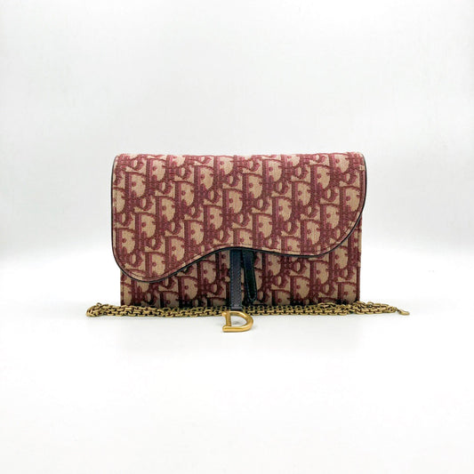 Preloved Christian Dior Saddle Pouch