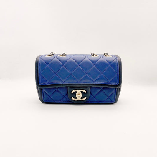 Preloved Chanel Two Tone Flap Mini Rectangle 20cm