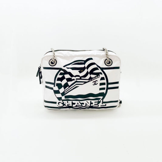 Preloved Chanel Cruise 2019 La Pausa Bay Camera Case Small