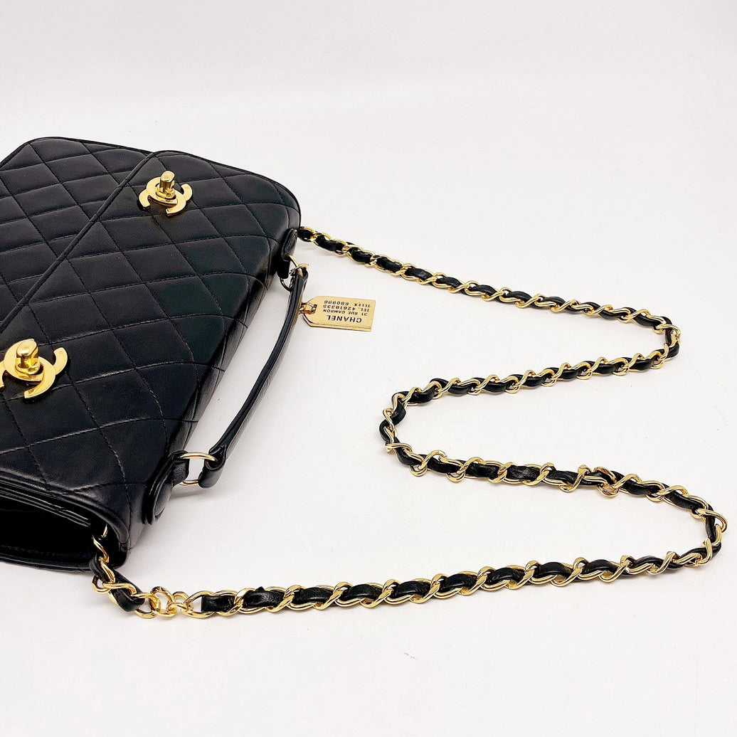 chanel wallet on chain preloved