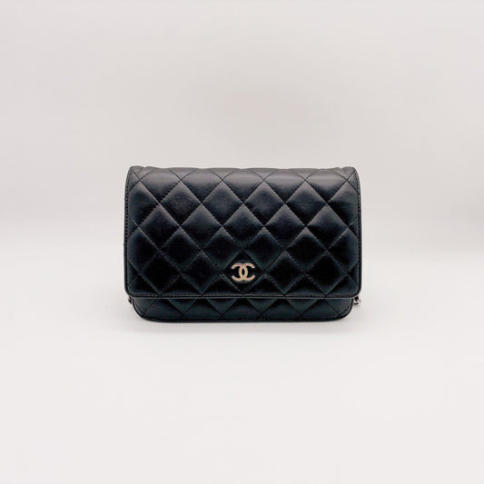 Preloved Chanel Classic Wallet On Chain (WOC)